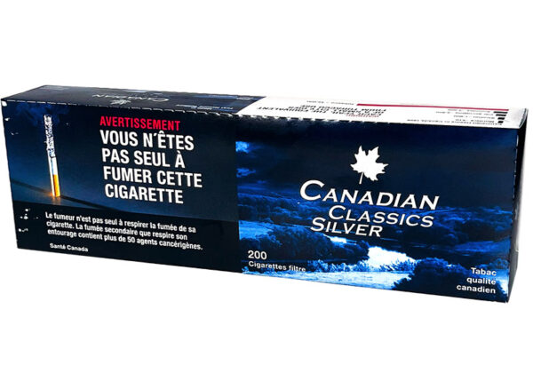 Canadian Classics Silver Cigarettes