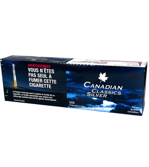 Canadian Classics Silver Cigarettes