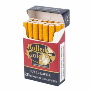 Rolled Gold Full Flavour cigarette pack