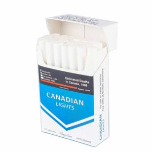 Canadian Light cigarettes pack